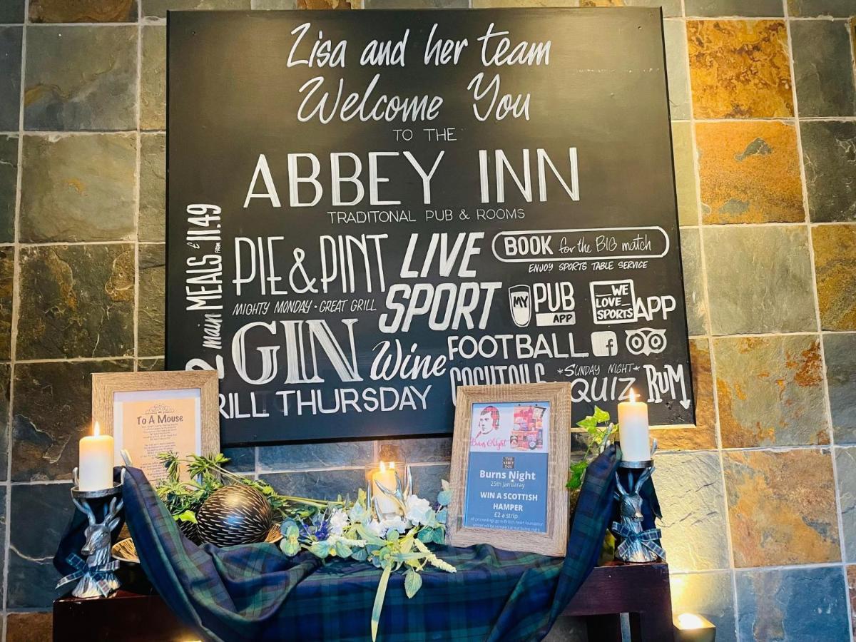 The Abbey Inn Paisley Exterior foto