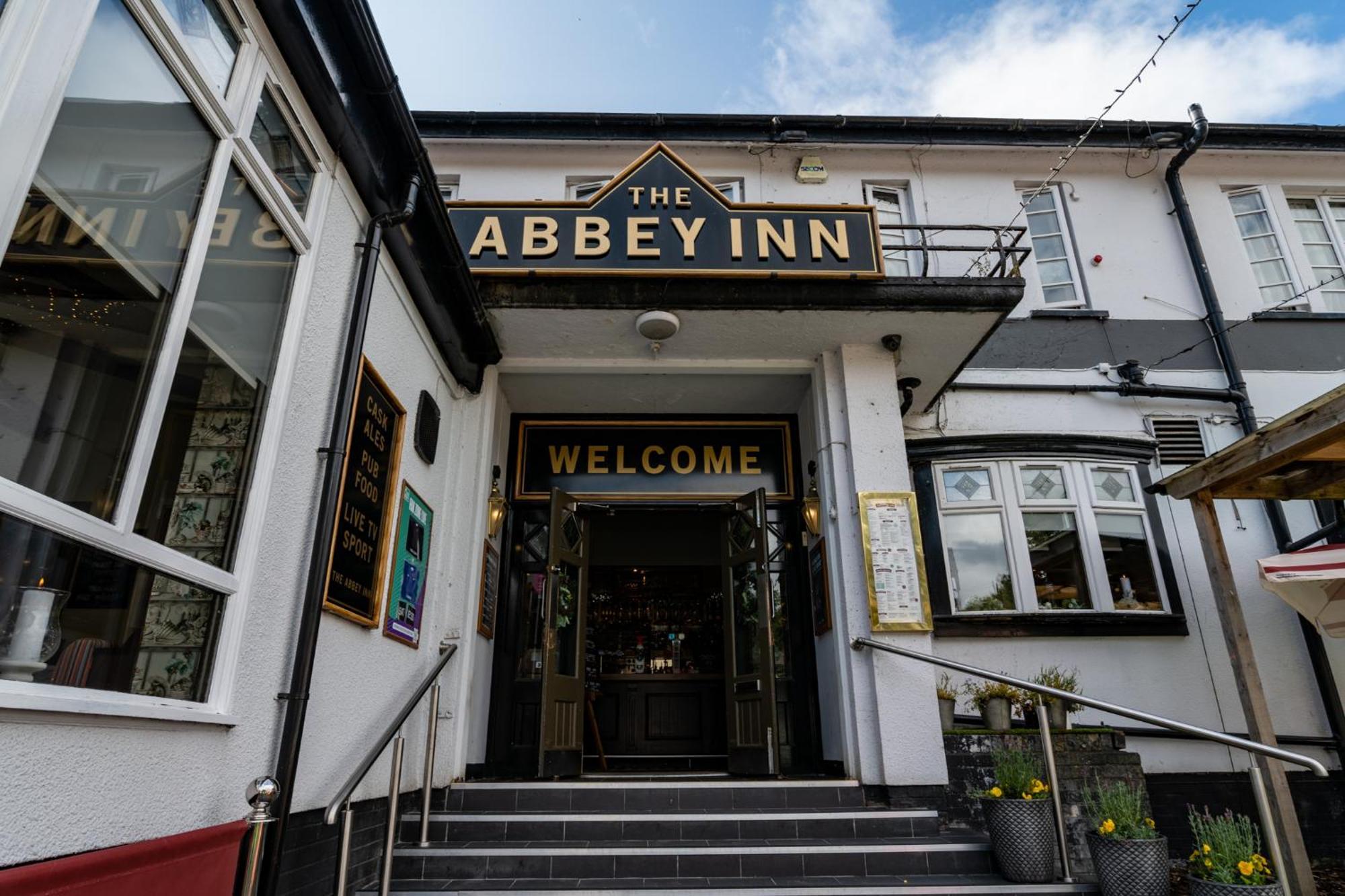 The Abbey Inn Paisley Exterior foto